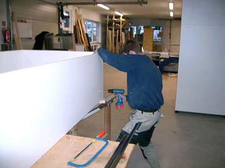 Bei der Arbeit