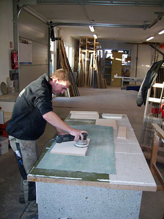 Bei der Arbeit